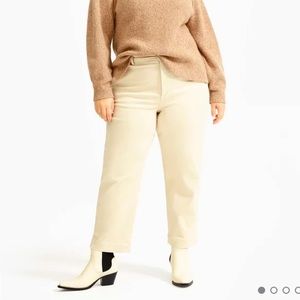 Madewell straight-leg crop pants. Excellent condition